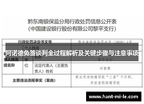 阿诺德免签谈判全过程解析及关键步骤与注意事项