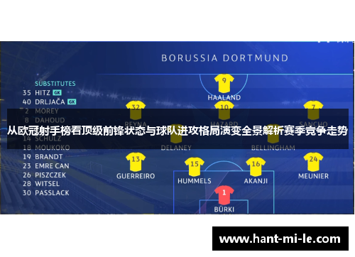 从欧冠射手榜看顶级前锋状态与球队进攻格局演变全景解析赛季竞争走势